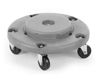 Rotirajuća kolica s 5 kotača za kantu za smeće od 120 litara, 580x(V)130 mm