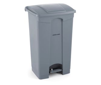 Professzionális pedálos szemetes, polipropilén, 68 literes, Hendi 504x412x(H)673 mm