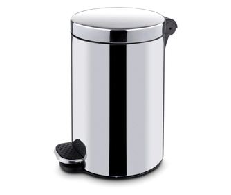Okrogel koš za smeti na pedala, nerjaveče jeklo, 5L, 210x(V)280mm Hendi