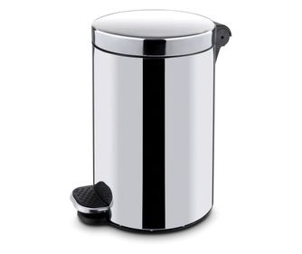 Cos de gunoi rotund cu pedala, inox, 20L, ø300x(H)440mm