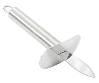 Cutit pentru scoici si stridii, din inox, lungime 18 cm, Hendi