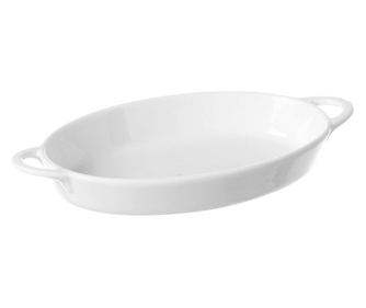 Ovalna posuda za tapas - 270x180x40 mm