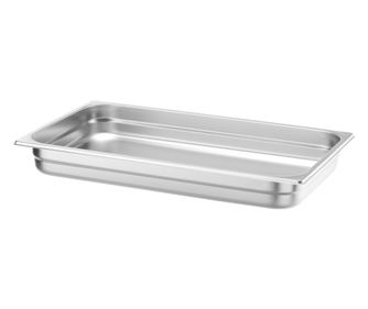 Тава Gastronorm GN 1/1 Hendi Profi Line, 65 мм, 8.6 литра, неръждаема стомана