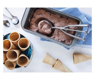 Posoda za sladoled 3,6 l, 360x165x(V)80 mm, nerjaveče jeklo, Hendi