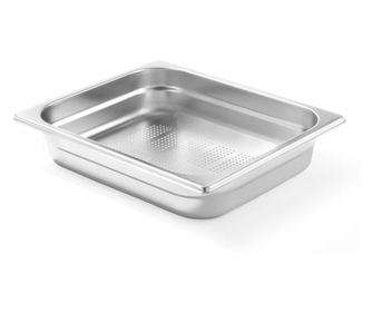 Hendi perforirana gastronomska posoda GN 1/2 65 mm 3,6 l - Profi Line, nerjaveče jeklo