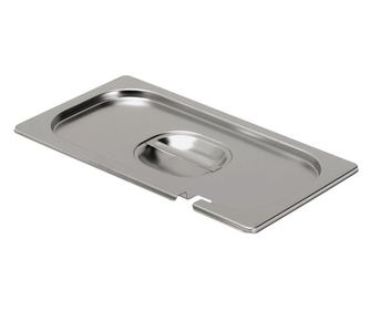 Hendi Gastronorm fedő kanál kivágással GN 1/3 - Kitchen Line, rozsdamentes acél