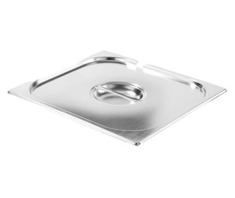 Hendi Gastronorm капак с отвор за сервираща лъжица GN 1/9 - Kitchen Line, неръждаема стомана