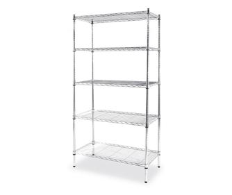 Regal za shranjevanje s 5 policami, 910x455x(V)1830