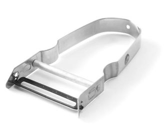 Obierak do warzyw i owoców Hendi, stal nierdzewna, model poprzeczny, profesjonalny, 50/110 mm