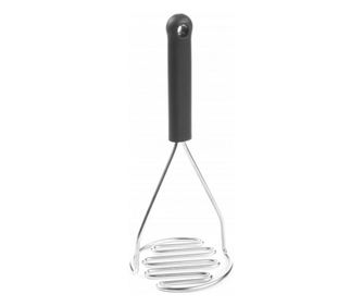 Gnječilica za krumpir/povrće za pire/krem juhe, Hendi, nehrđajući čelik s bakelitnom ručkom, 95x(V)230 mm