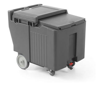 Izolirani spremnik za led, 110 l, s 4 kotača, 585x800x(V)745 mm, Amerbox