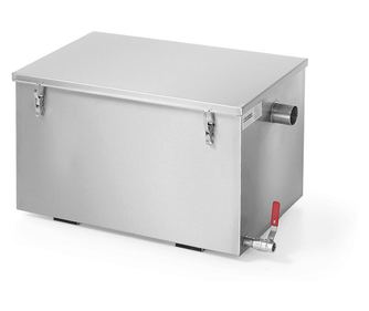 Hendi profesionalni sistem za zbiranje maščob za drenažne sisteme, nerjaveče jeklo, 60 litrov, 745x410x(V)400 mm