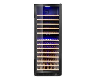 Hladnjak za vino s 2-zonskom kontrolom temperature, 135 boca, Hendi, 387 litara, 220-240V/90W, 595x680x(V)1625 mm