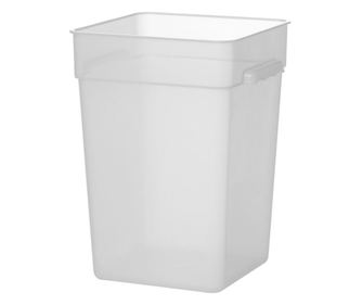 HENDI Posuda za hranu s pregradom, 20.8L, 290x290x(V)400mm