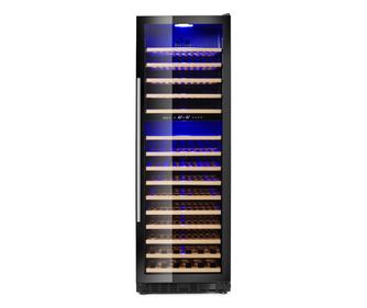 Hladnjak za vino s 2-zonskom kontrolom temperature, 160 boca, Hendi, 447 litara