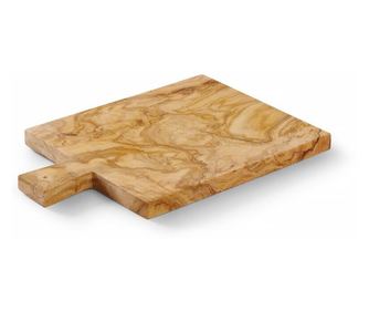 HENDI Olíva Fa Tálaló Tányér, 340x230x(H)22mm