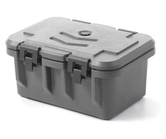 GN 1/1 Izolirani spremnik za hranu, prednje punjenje, unutarnja veličina GN 1/1 - V 20 cm, Amerbox, vanjske dimenzije