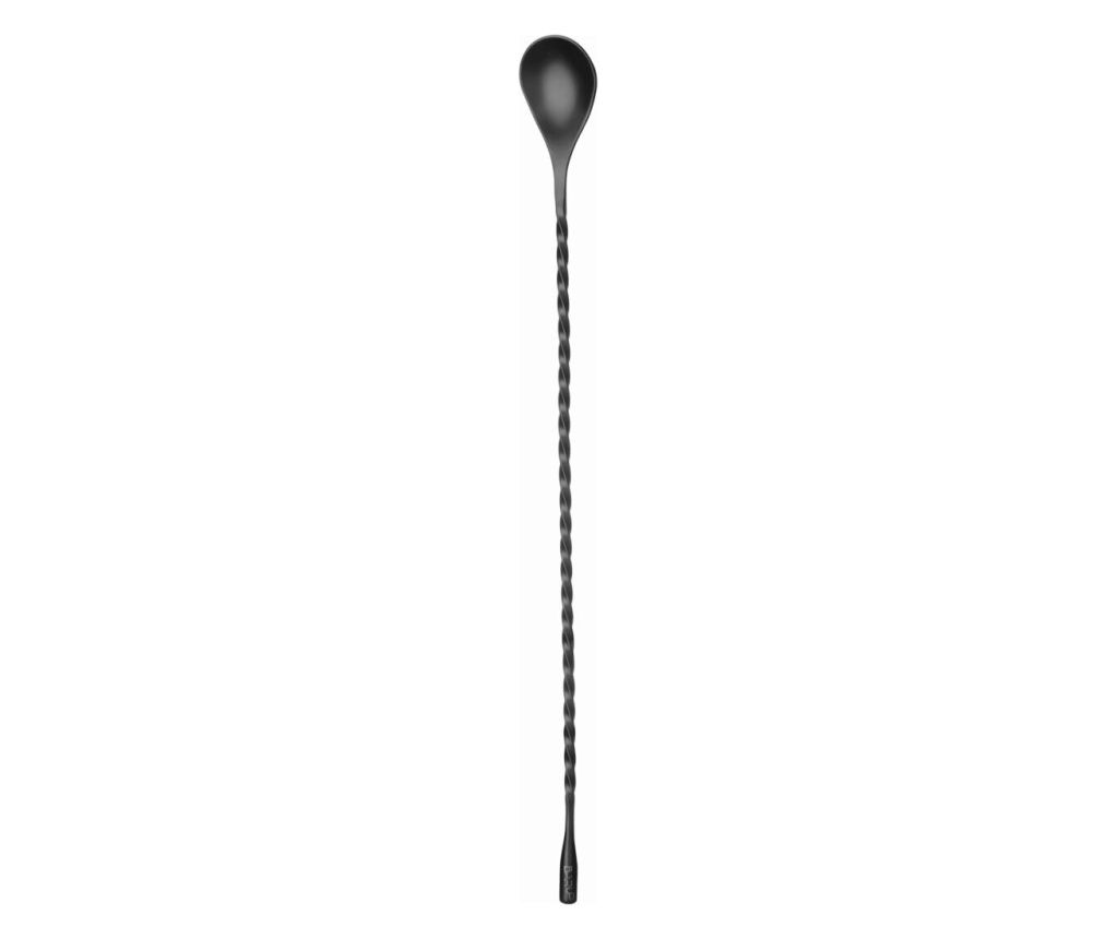 Barová lžíce, Bar Up, černá, 385x35mm
