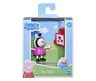 PRAŠIČKA PEPPA FIGURICA ZABAVNI PRIJATELJI ZEBRA ZOE 7CM