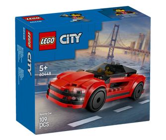 "LEGO CITY ΚΟΚΚΙΝΟ ΑΘΛΗΤΙΚΟ ΑΥΤΟΚΙΝΗΤΟ 60448"