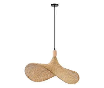 Immax 08289L Boho Sombrero Mennyezeti Lámpatest D70cm E27 - Természetes rattan