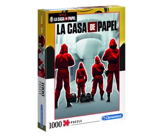 ΠΑΖΛ LA CASA DE PAPEL 1000 ΚΟΜΜΑΤΙΑ CLEMENTONI