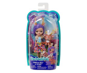 ENCHANTIMALS КУКЛИ С ЖИВОТНИ DANESSA DEER И SPRINT