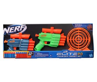 NERF BLASTER NERF SET ELITE 2.0 FACE OFF TARGET SET