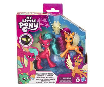 ΣΕΤ MY LITTLE PONY 2 ΦΙΓΟΥΡΕΣ ΑΠΟΚΑΛΥΨΗ ΤΟΥ ΔΡΑΚΟΥ