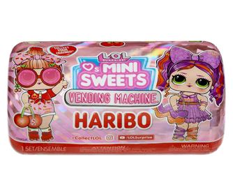 L.O.L. SURPRISE LOVES MINI SWEETS ΣΕΤ ΕΚΠΛΗΞΗ ΑΥΤΟΜΑΤΟΣ ΠΩΛΗΤΗΣ HARIBO