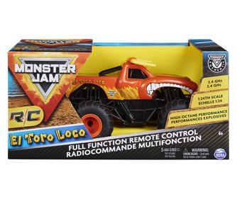 ΜΟΝΣΤΕΡ ΤΖΑΜ RC ΑΥΤΟΚΙΝΗΤΟ EL TORO LOCO ΚΛΙΜΑΚΑ 1:24