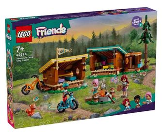 LEGO FRIENDS CABANE CONFORTABILE IN TABARA DE AVENTURI 42624