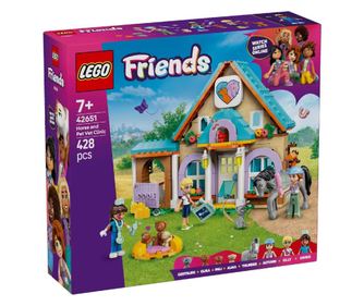 ΚΛΙΝΙΚΗ ΚΤΗΝΙΑΤΡΙΚΗΣ LEGO FRIENDS ΓΙΑ ΑΛΟΓΑ ΚΑΙ ΚΑΤΟΙΚΙΔΙΑ ΖΩΑ 42651