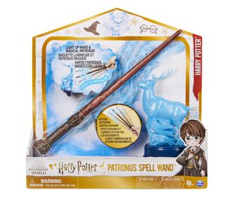 HARRY POTTER WIZARDING WORLD PATRONUS SPELL WAND BAGHETA LUI HARRY 33CM