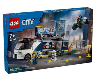 ΚΙΝΗΤΟ ΕΡΓΑΣΤΗΡΙΟ ΕΓΚΛΗΜΑΤΟΛΟΓΙΑΣ LEGO CITY 60418