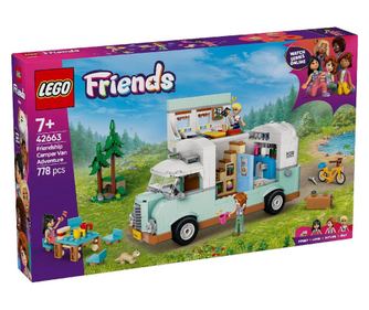 ΠΕΡΙΠΕΤΕΙΑ LEGO FRIENDS ΜΕ ΤΟ ΤΡΟΧΟΣΠΙΤΟ ΚΑΙ ΤΟΥΣ ΦΙΛΟΥΣ 42663