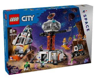 "LEGO CITY ΔΙΑΣΤΗΜΙΚΗ ΒΑΣΗ ΚΑΙ ΠΛΑΤΦΟΡΜΑ ΕΚΤΟΞΕΥΣΗΣ ΠΥΡΑΥΛΟΥ 60434"
