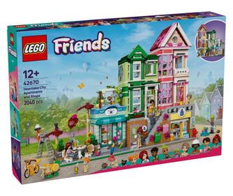 ΔΙΑΜΕΡΙΣΜΑΤΑ ΚΑΙ ΚΑΤΑΣΤΗΜΑΤΑ LEGO FRIENDS ΣΤΗΝ ΠΟΛΗ HEARTLAKE 42670