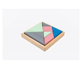 Σετ χειροποίητα παιχνίδια Marc, Tangram Verde