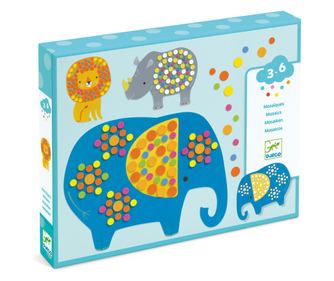 Креативна игра мозайка Весела джунгла, Djeco