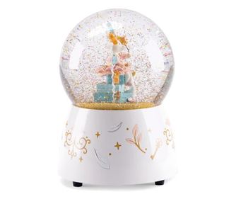 Музикална кутия снежен глобус Малко училище за танци, Moulin Roty