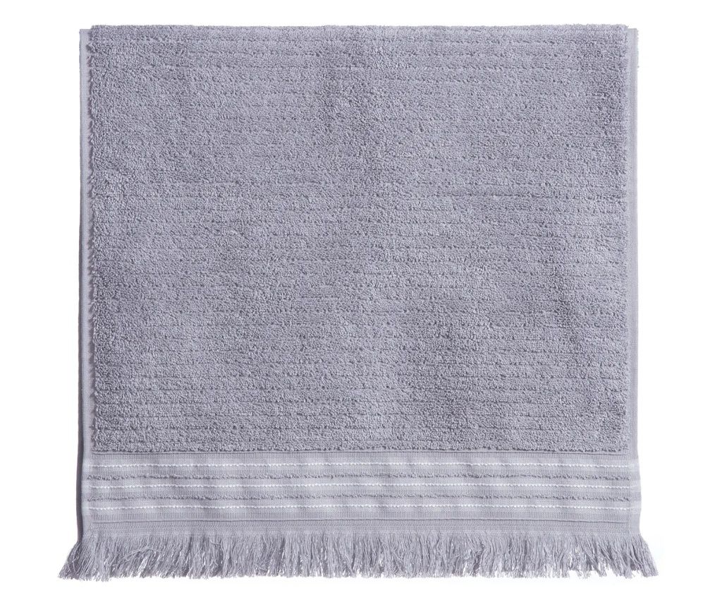 Satti Grey Face Towel 50X90