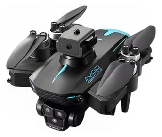 HexaCraft háromkamerás összecsukható drón gyerekeknek vagy kezdőknek, AirNinja modell, RC intelligens vezérlő integrált kijelzőv