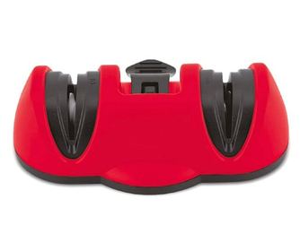 Ascutitor cutite Carl Schmidt Sohn-Tromso, plastic ABS, 12.5x7x5 cm, rosu