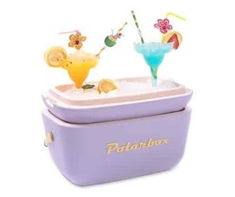 Polarbox hűtőszekrény, Classic, 12 literes, retro dizájn, hidegen tartja az italokat és az ételeket, ideális piknikhez/strandra/