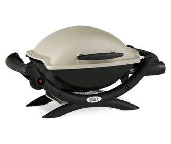 Set Gratar pe gaz Weber Q1000 - Gri + husa