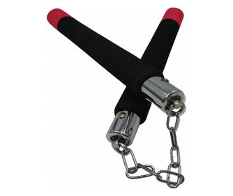 Zestaw treningowy, nunchaku i noże do rzucania, wielokolorowy