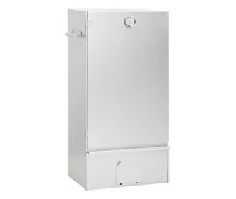 Pušač roštilj s stolom, pocinčani čelik