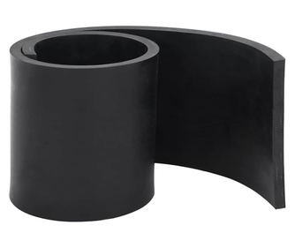 vidaXL Margine de cauciuc pentru plug de zăpadă negru 80x15x1 cm