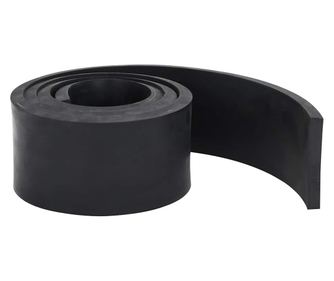 vidaXL Margine de cauciuc pentru plug de zăpadă negru 150x8x1 cm